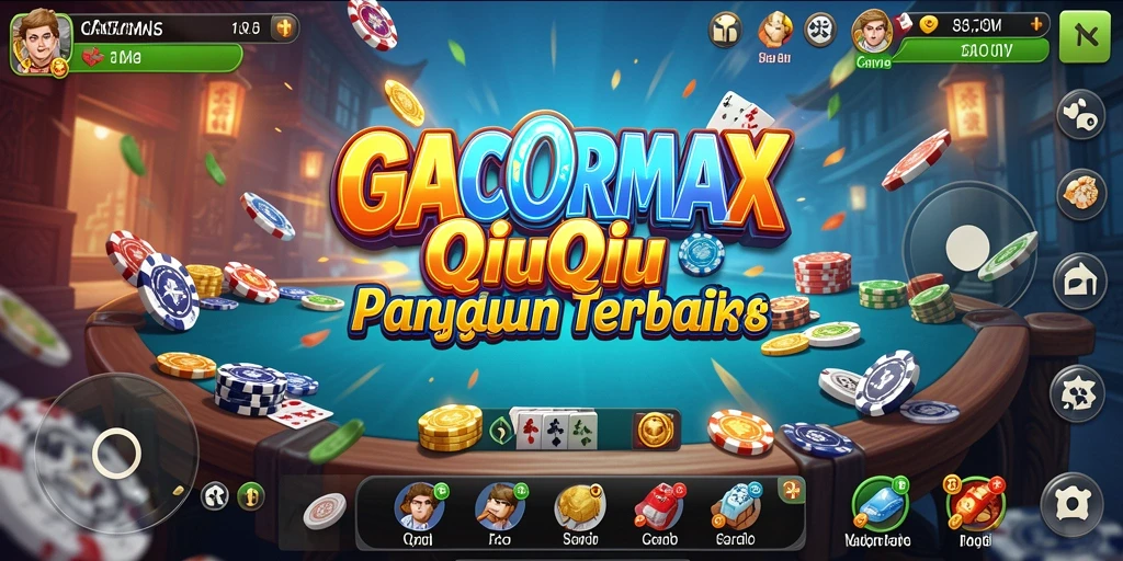 Screenshot gameplay GACORMAX dengan aksi seru QiuQiu.