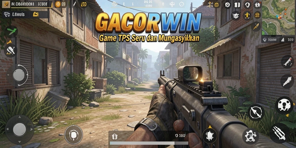 Tampilan gameplay mendebarkan dalam GACORWIN.
