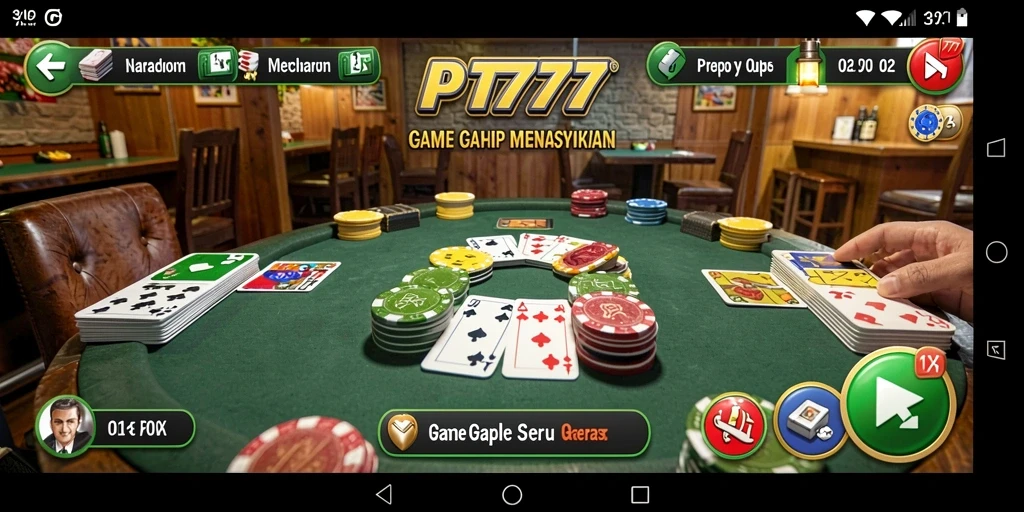 Tampilan gameplay PT777 yang menarik dan interaktif.