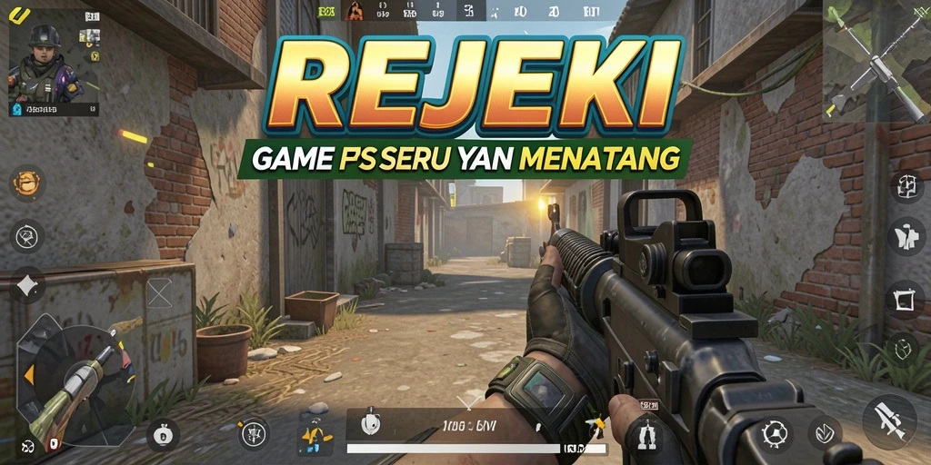 Tampilan gameplay REJEKI dengan grafis menakjubkan dan aksi seru.