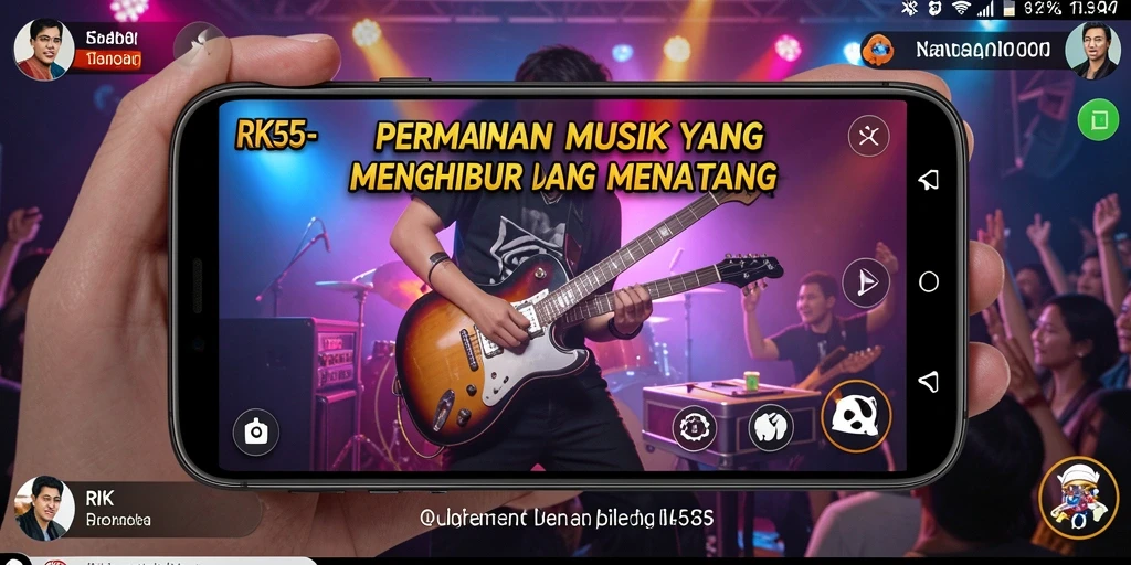 Tampilan gameplay RK55 yang menarik dan interaktif.